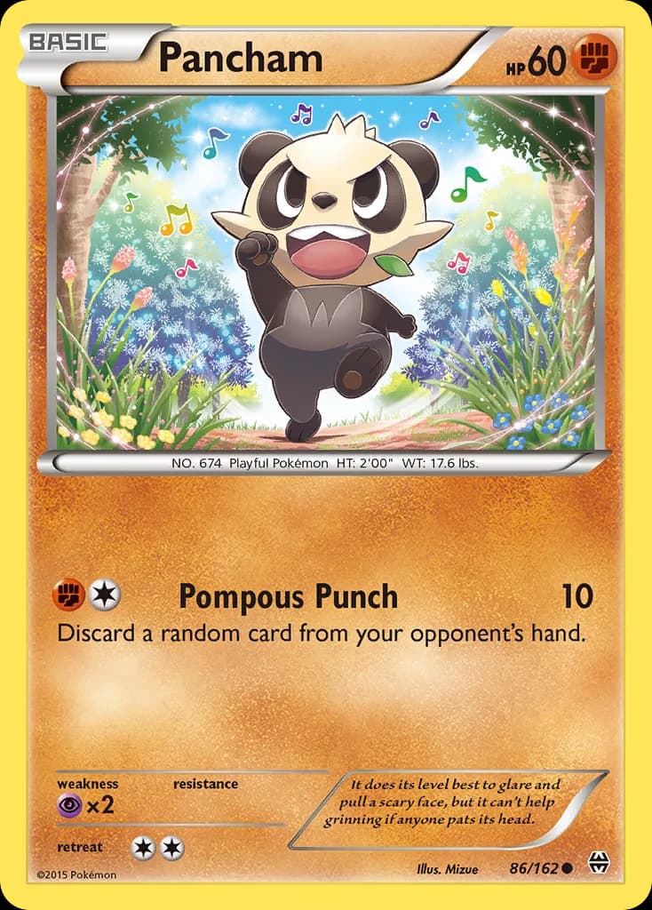 BREAKthrough Pancham card front, 86/162