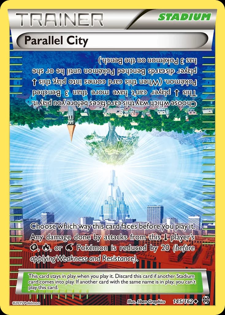 BREAKthrough Parallel City card front, 145/162