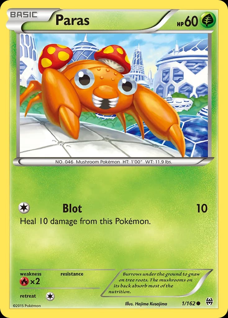 BREAKthrough Paras card front, 1/162