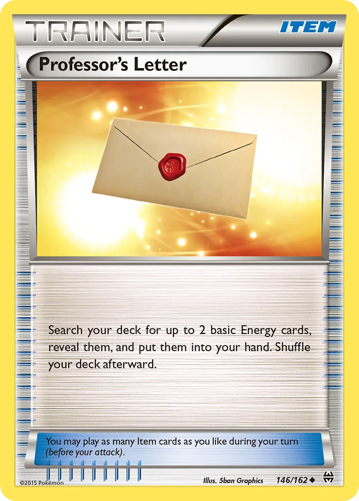 BREAKthrough Professor's Letter card front, 146/162