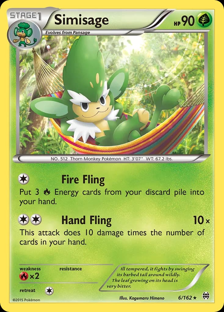 BREAKthrough Simisage card front, 6/162