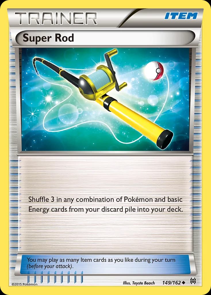 BREAKthrough Super Rod card front, 149/162