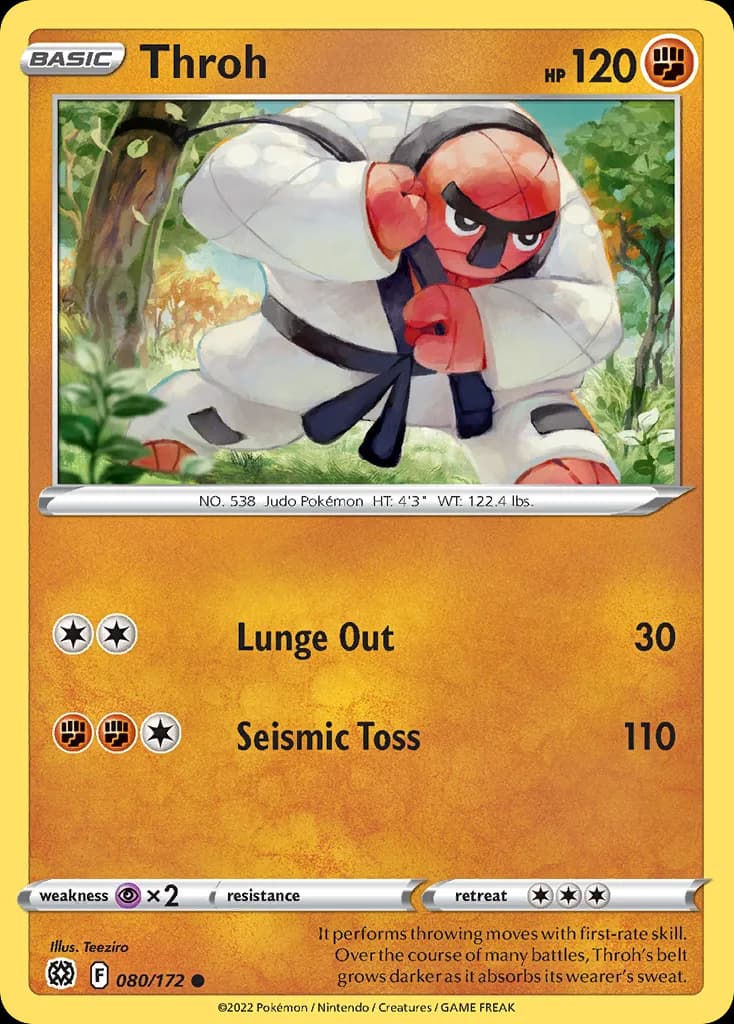 Brilliant Stars Throh card front, 80/172