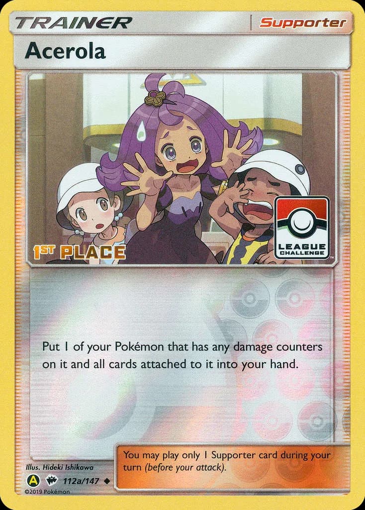 Burning Shadows Acerola card front, 112a/147