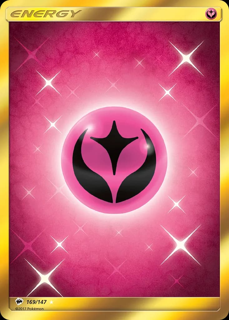 Burning Shadows Fairy Energy card front, 169/147