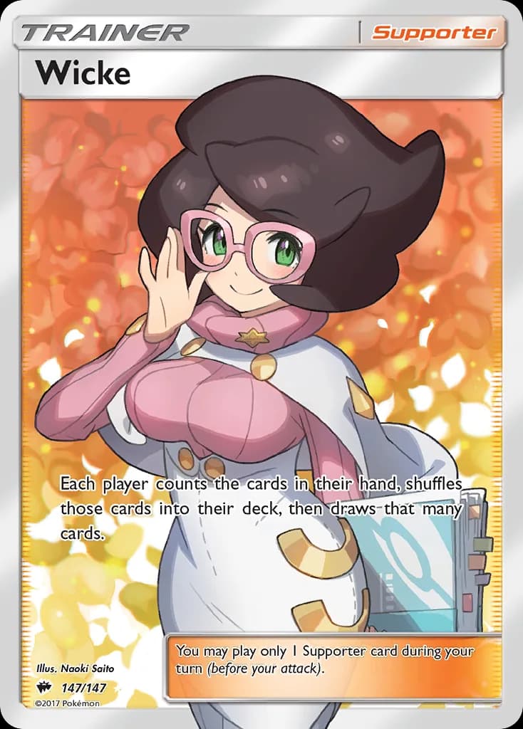 Burning Shadows Wicke card front, 147/147