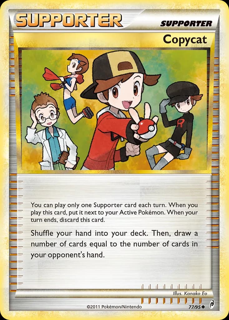 Call of Legends Copycat card front, 77/95