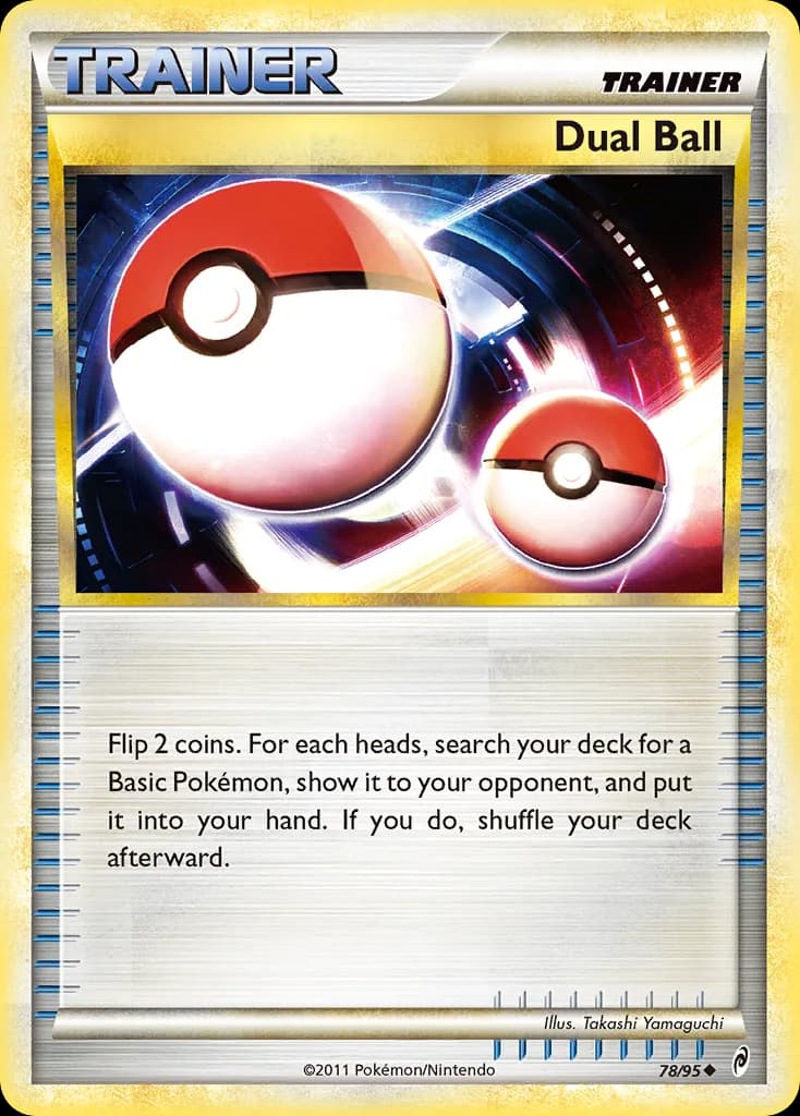 Call of Legends Dual Ball card front, 78/95