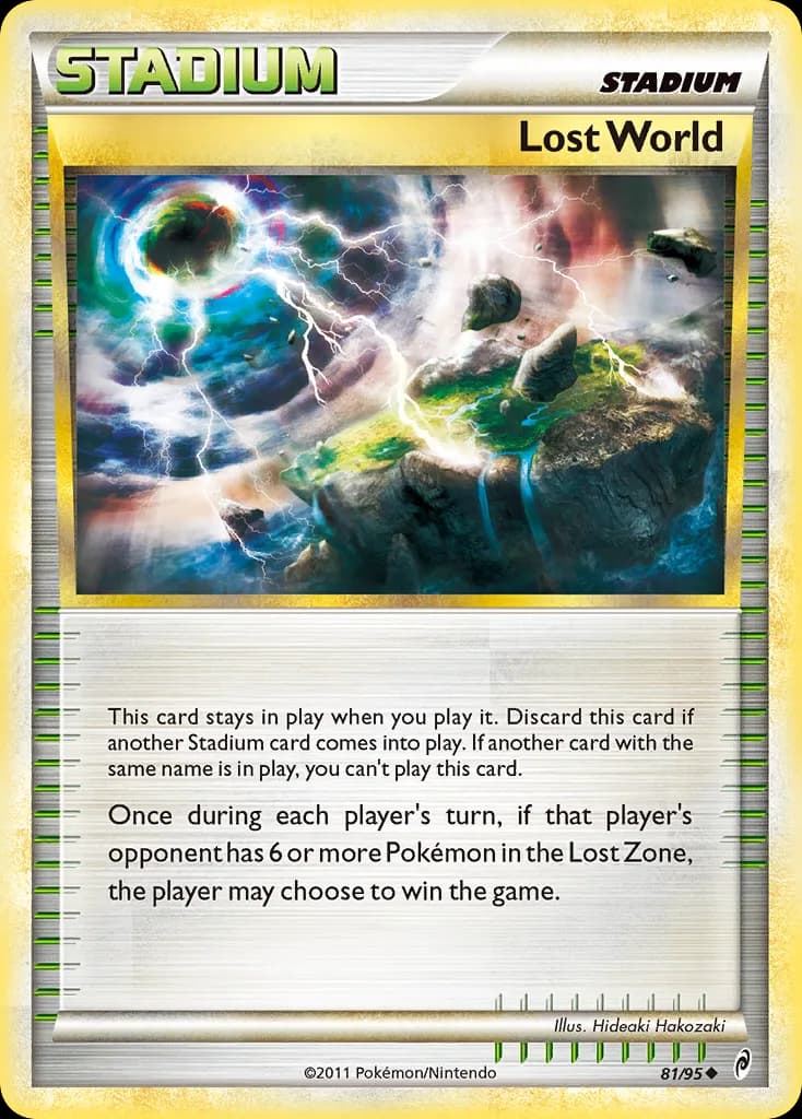 Call of Legends Lost World card front, 81/95