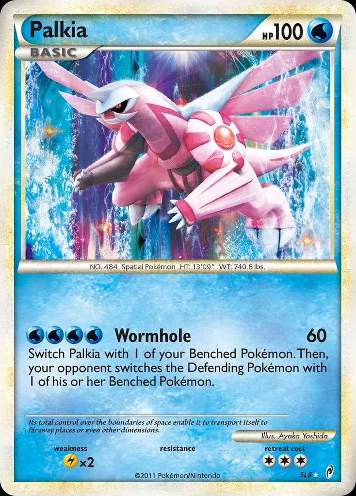 Call of Legends Palkia card front, SL8/95