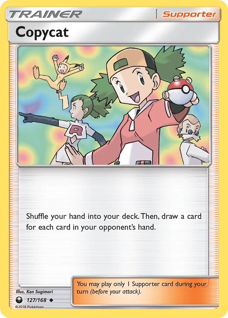 Celestial Storm Copycat card front, 127/168