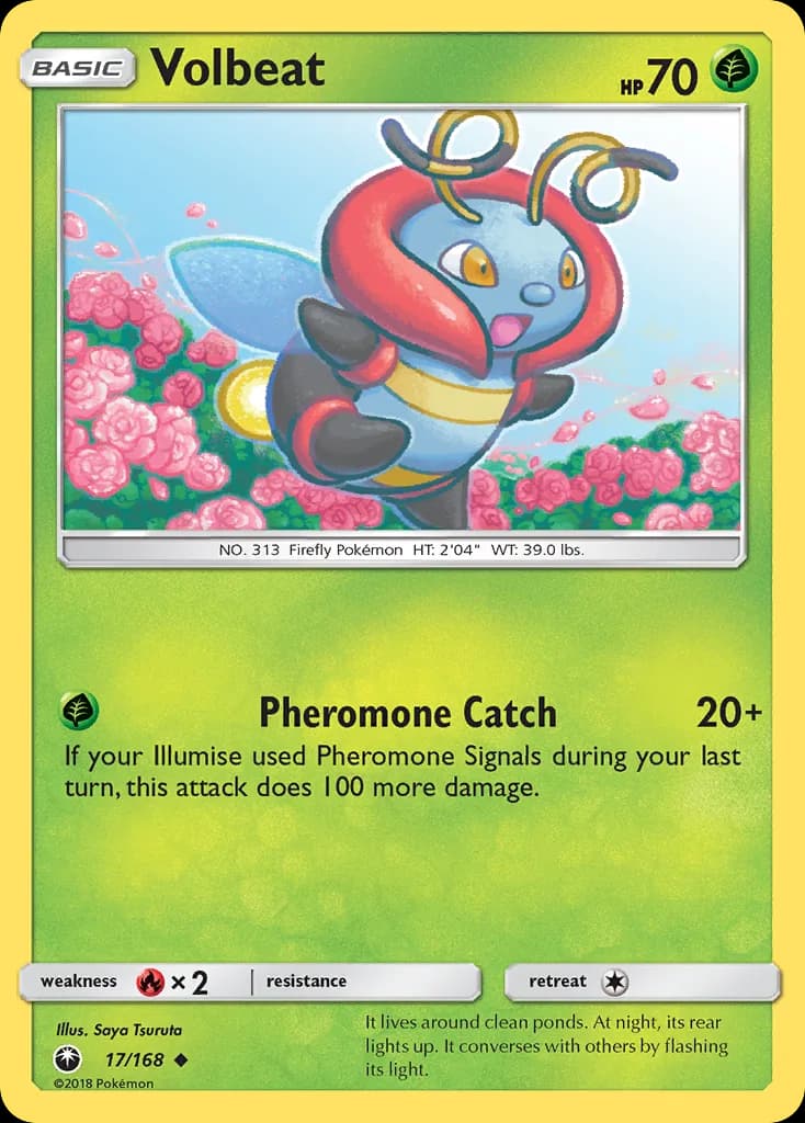 Celestial Storm Volbeat card front, 17/168