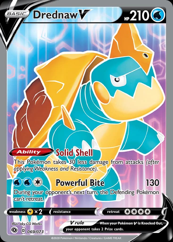Champion's Path Drednaw V card front, 69/73