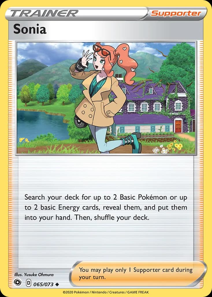 Champion's Path Sonia card front, 65/73
