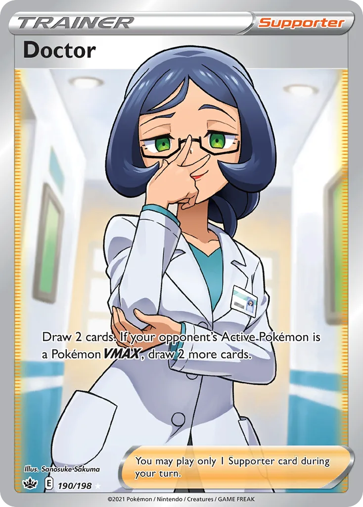 Chilling Reign Doctor card front, 190/198