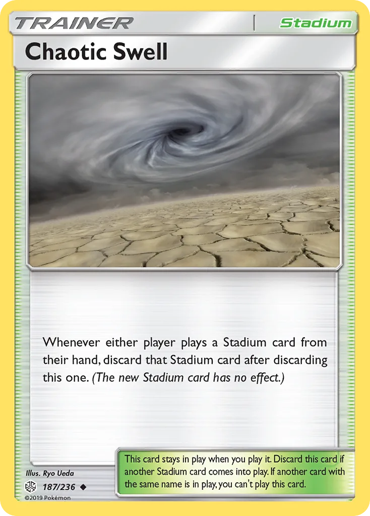 Cosmic Eclipse Chaotic Swell card front, 187/236