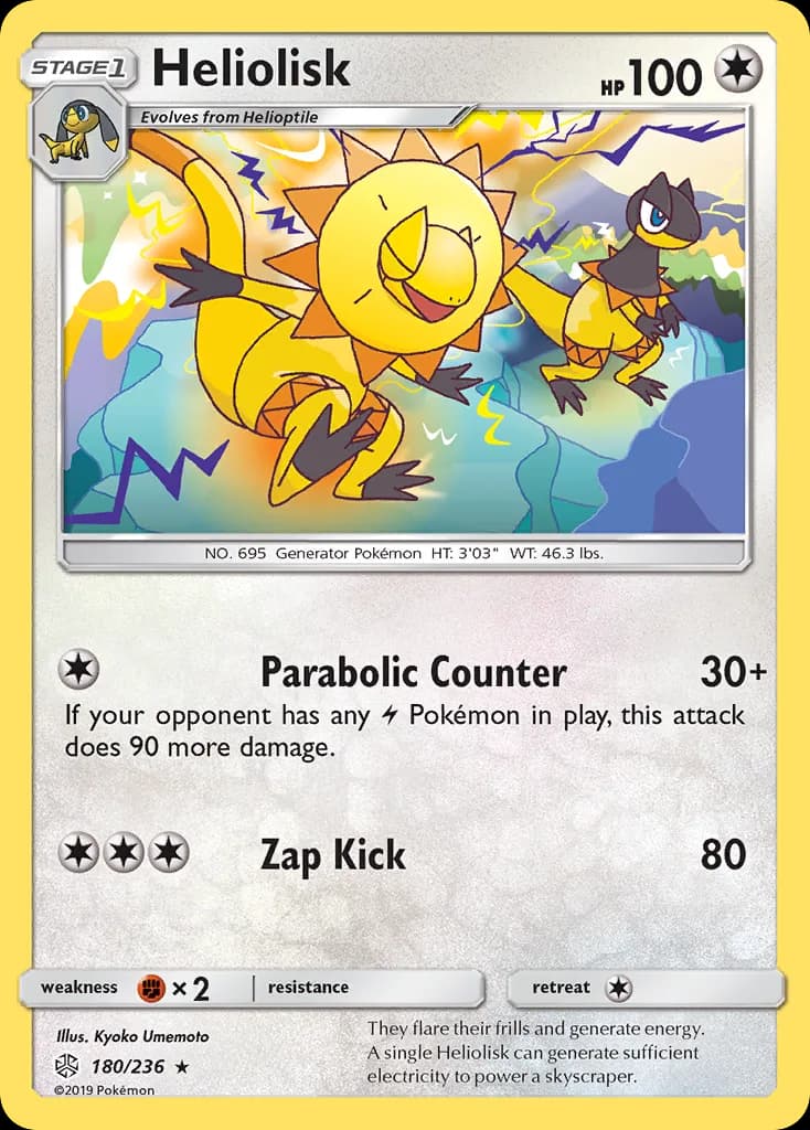 Cosmic Eclipse Heliolisk card front, 180/236