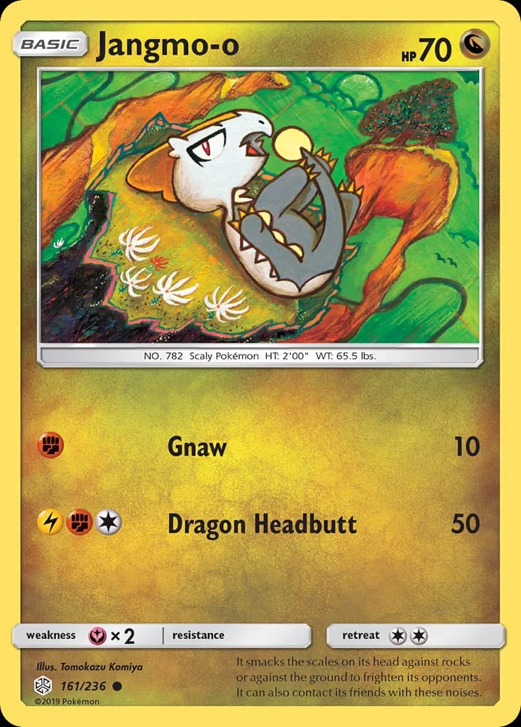 Cosmic Eclipse Jangmo-o card front, 161/236