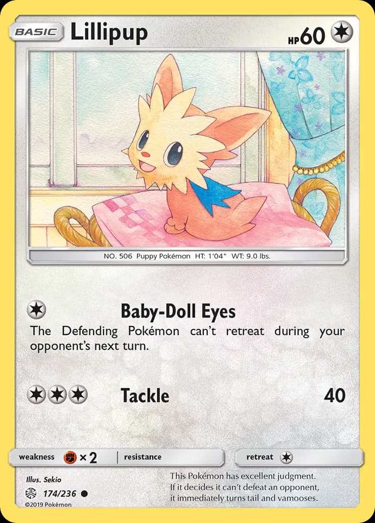 Cosmic Eclipse Lillipup card front, 174/236
