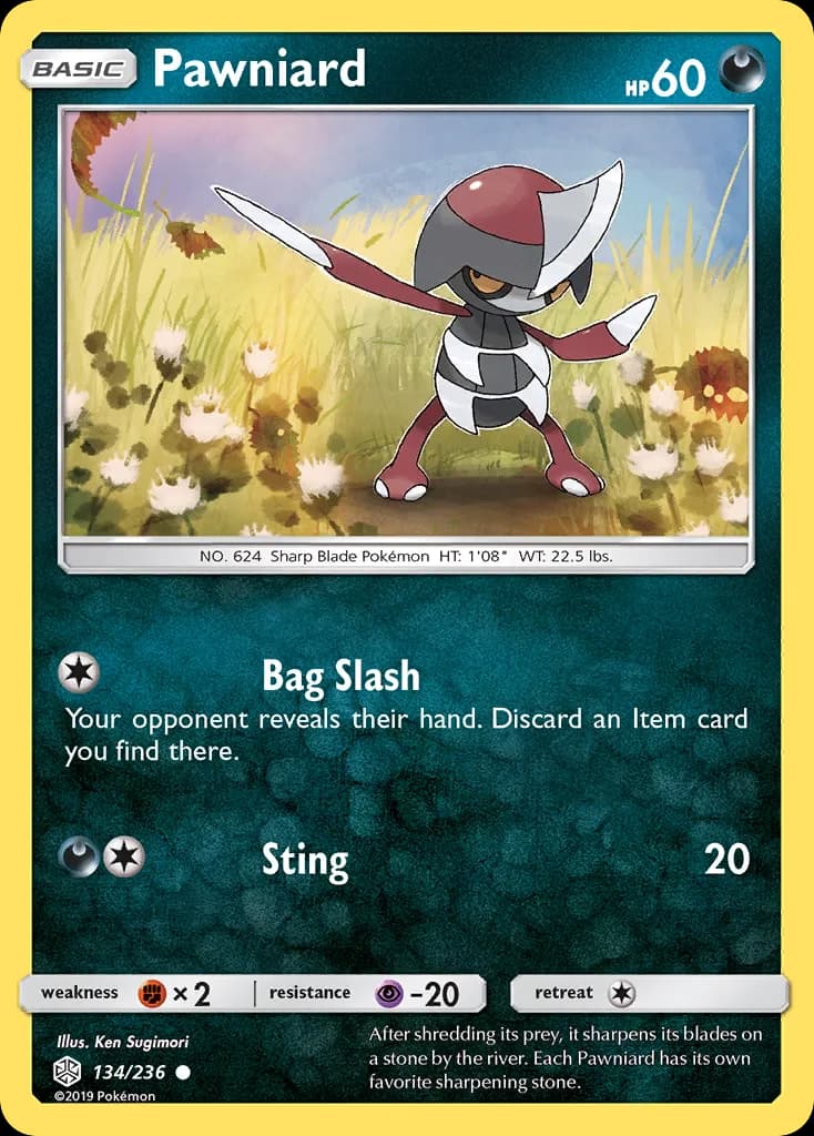 Cosmic Eclipse Pawniard card front, 134/236