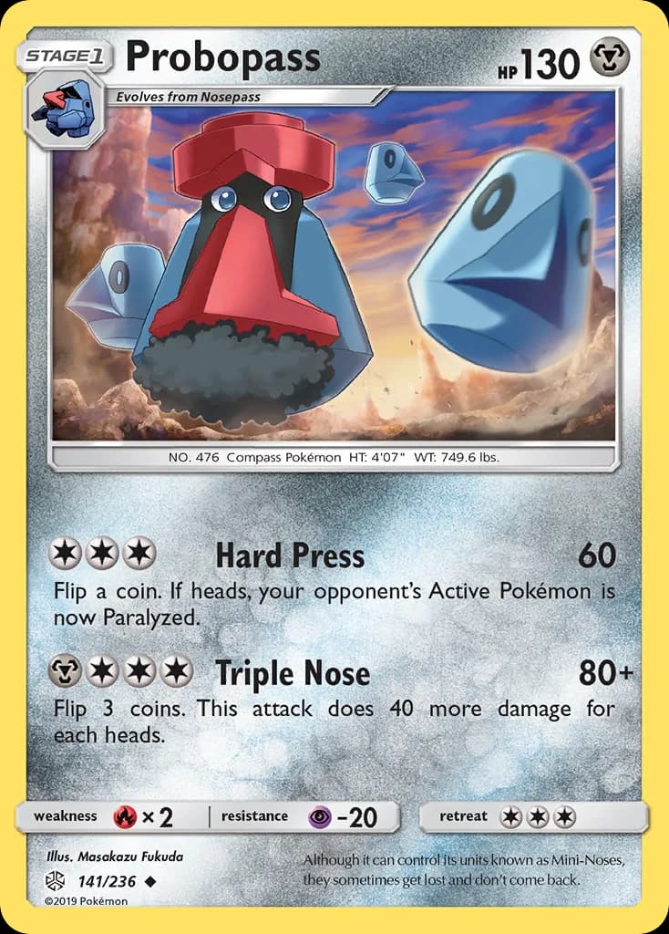 Cosmic Eclipse Probopass card front, 141/236
