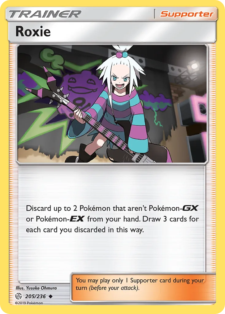 Cosmic Eclipse Roxie card front, 205/236