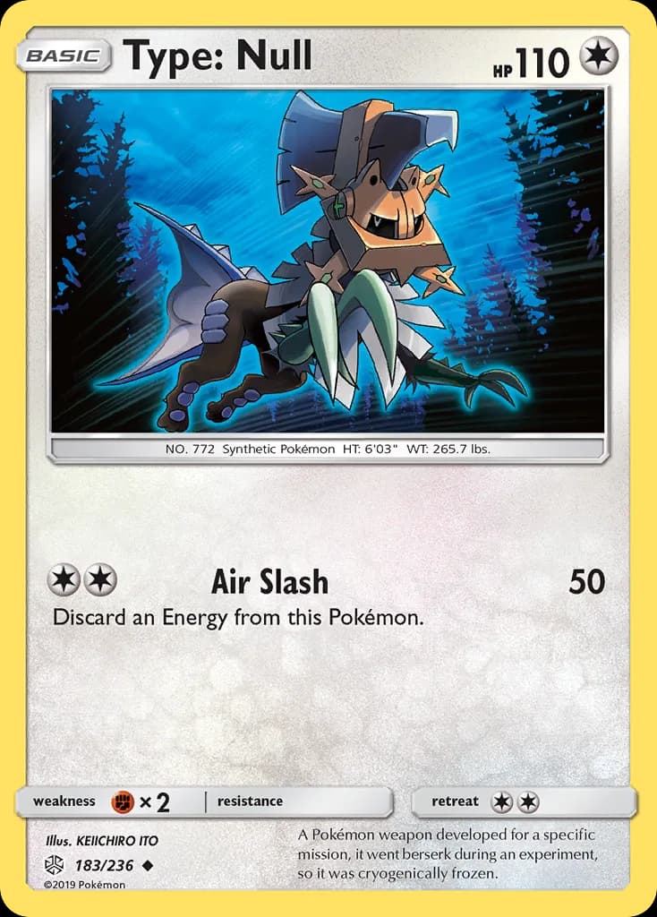 Cosmic Eclipse Type: Null card front, 183/236
