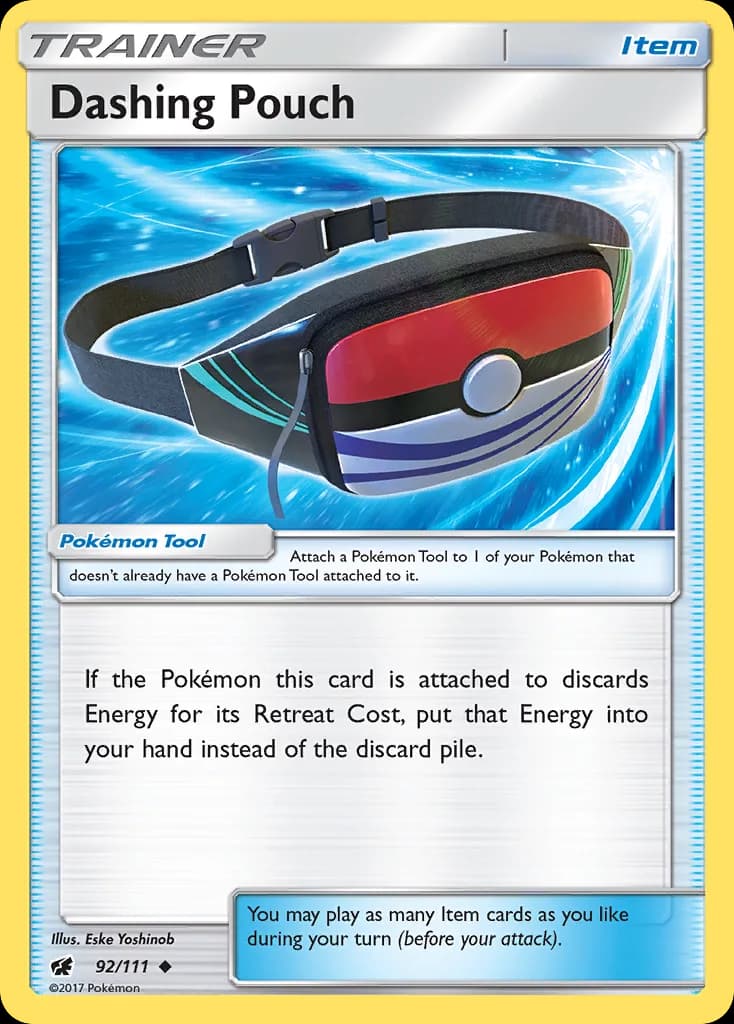 Crimson Invasion Dashing Pouch card front, 92/111