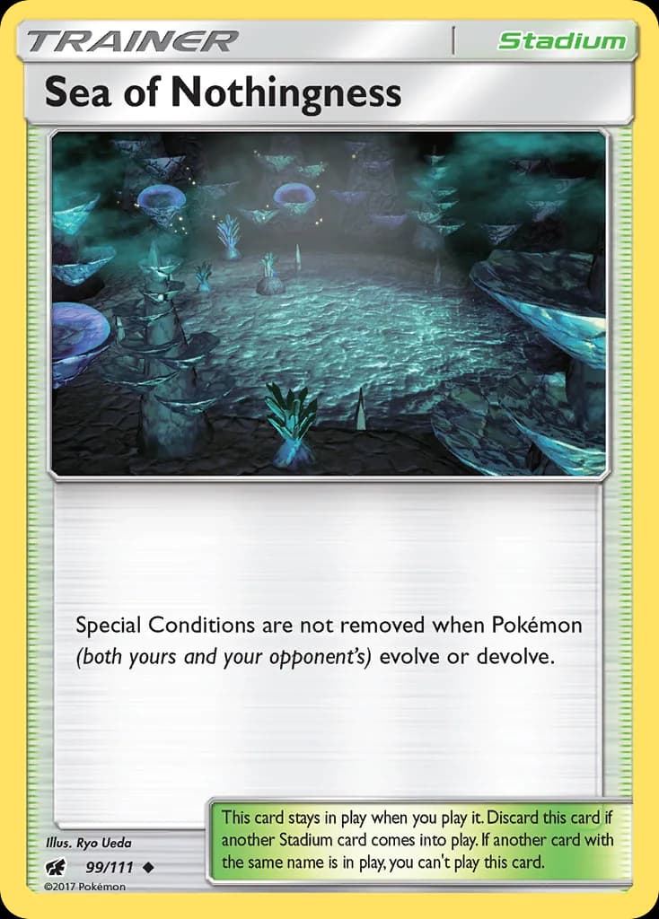 Crimson Invasion Sea of Nothingness card front, 99/111