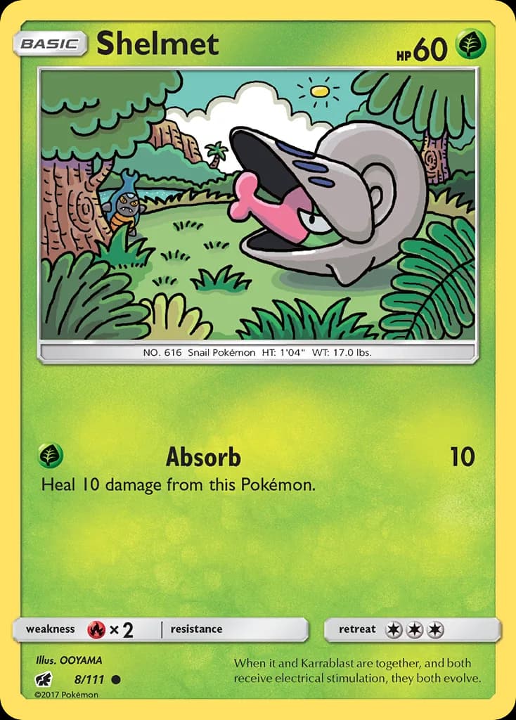 Crimson Invasion Shelmet card front, 8/111