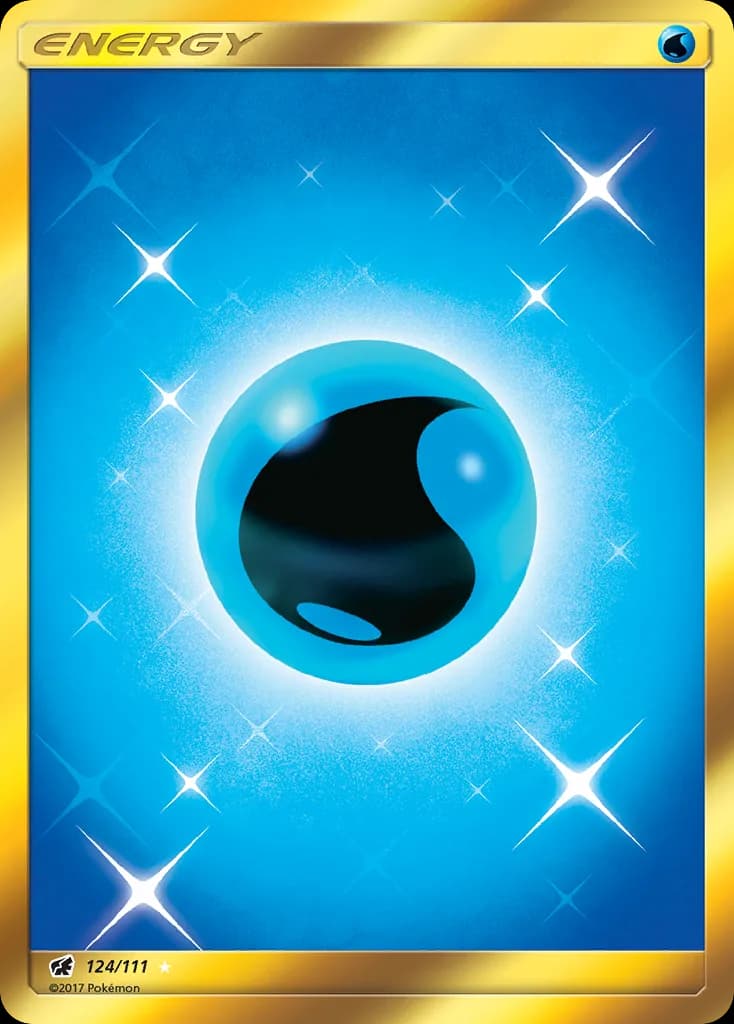 Crimson Invasion Water Energy card front, 124/111