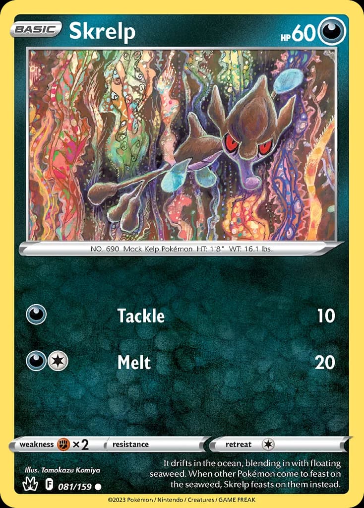 Crown Zenith Skrelp card front, 81/159