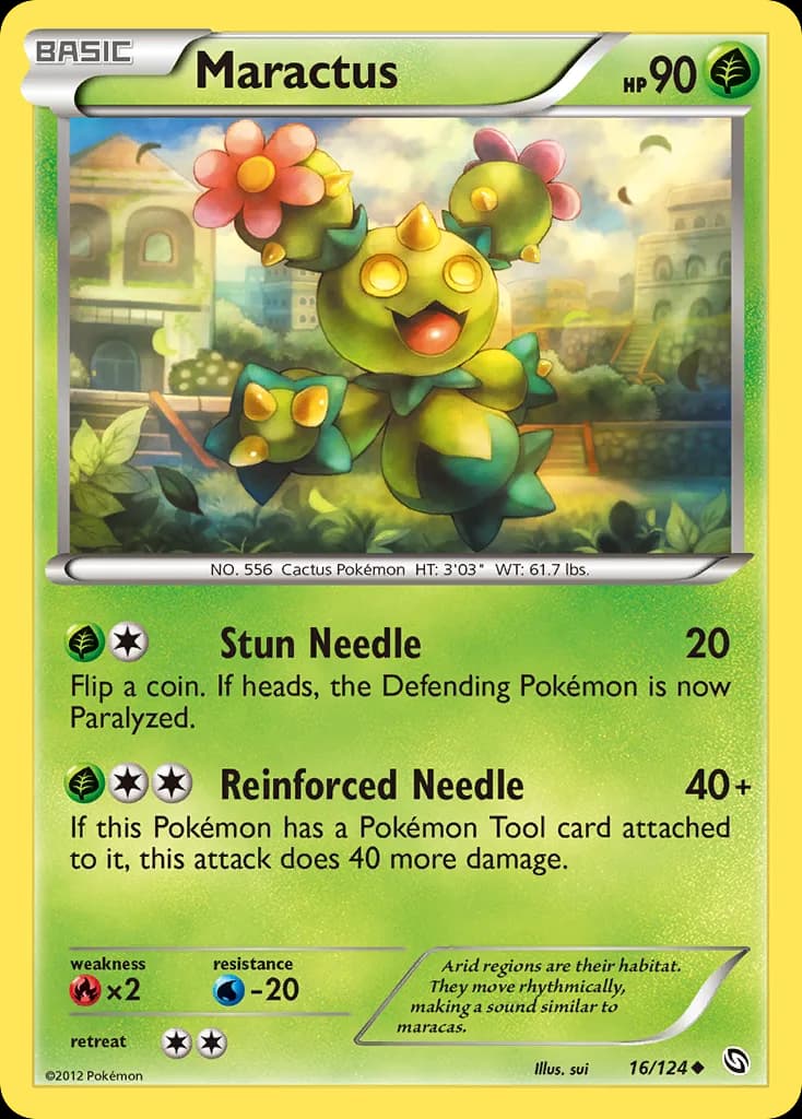 Dragons Exalted Maractus card front, 16/124