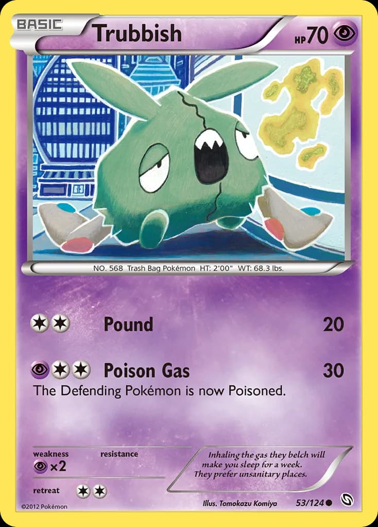 Dragons Exalted Trubbish card front, 53/124