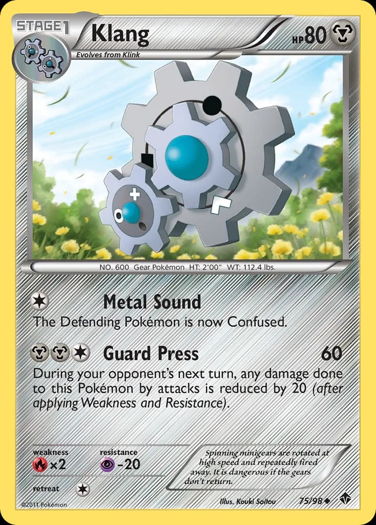 Emerging Powers Klang card front, 75/98