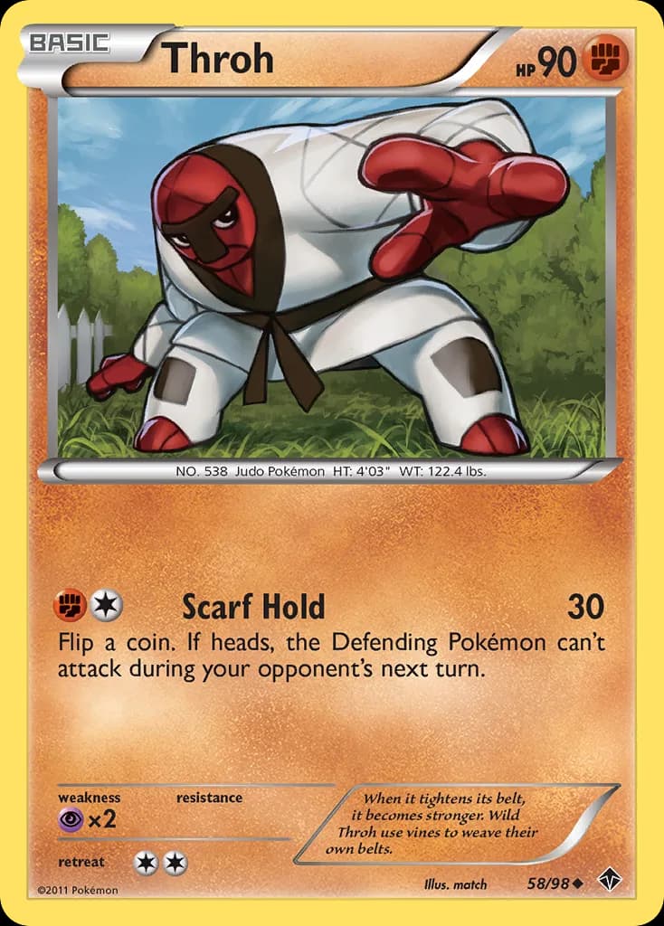 Emerging Powers Throh card front, 58/98