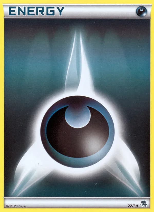 Darkness Energy, BW trainer Kit (Zoroark) 22/30, English card reference; edition and finish may differ