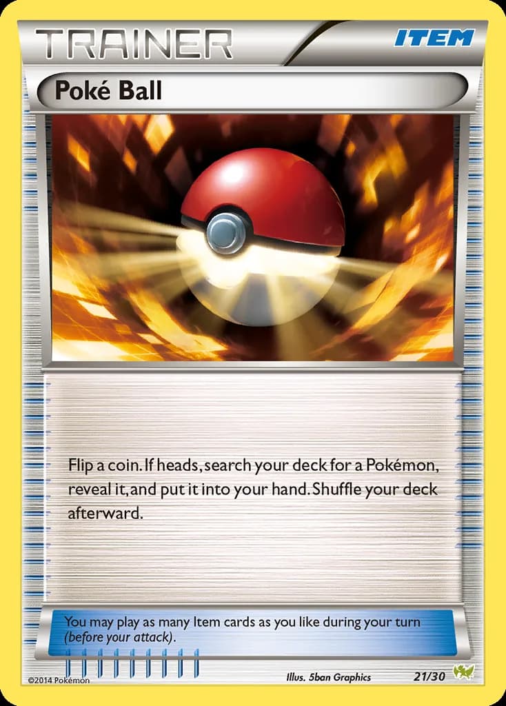 Poké Ball, XY trainer Kit (Noivern) 21/30, English card reference; edition and finish may differ