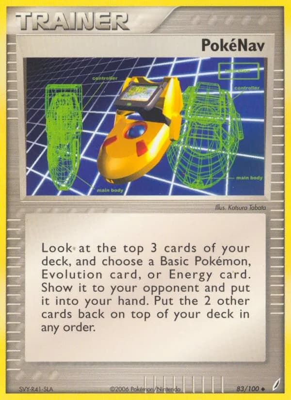 PokéNav card front, EX Crystal Guardians 83/100