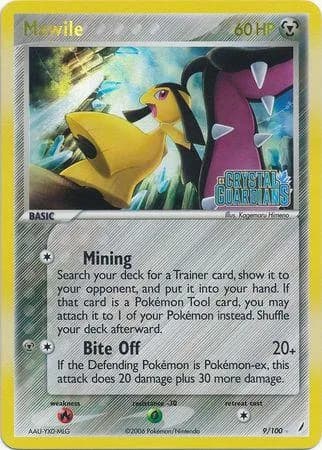 Mawile reverse holo card front, EX Crystal Guardians 9/100