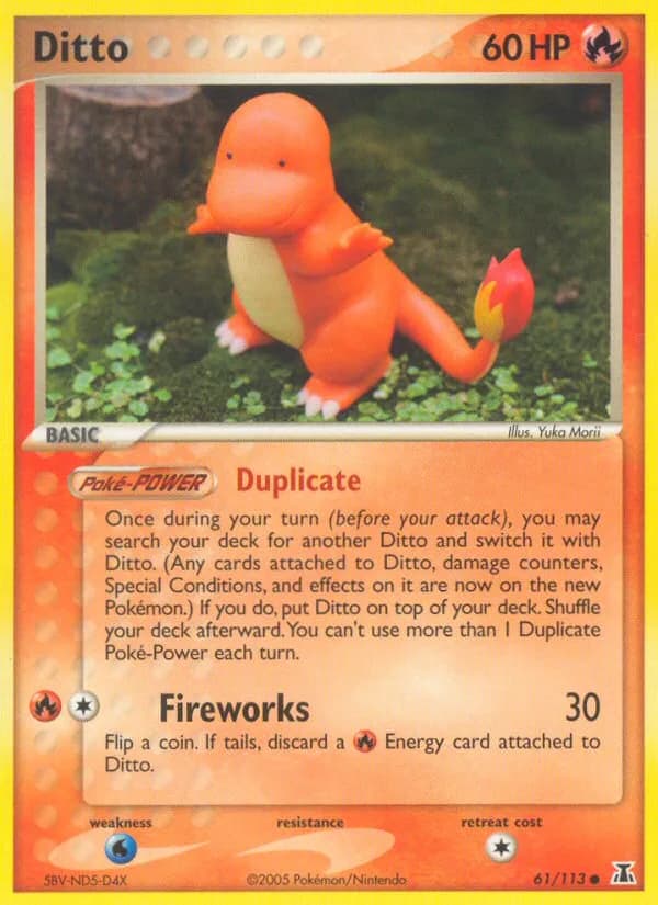 Ditto card front, EX Delta Species 61/113