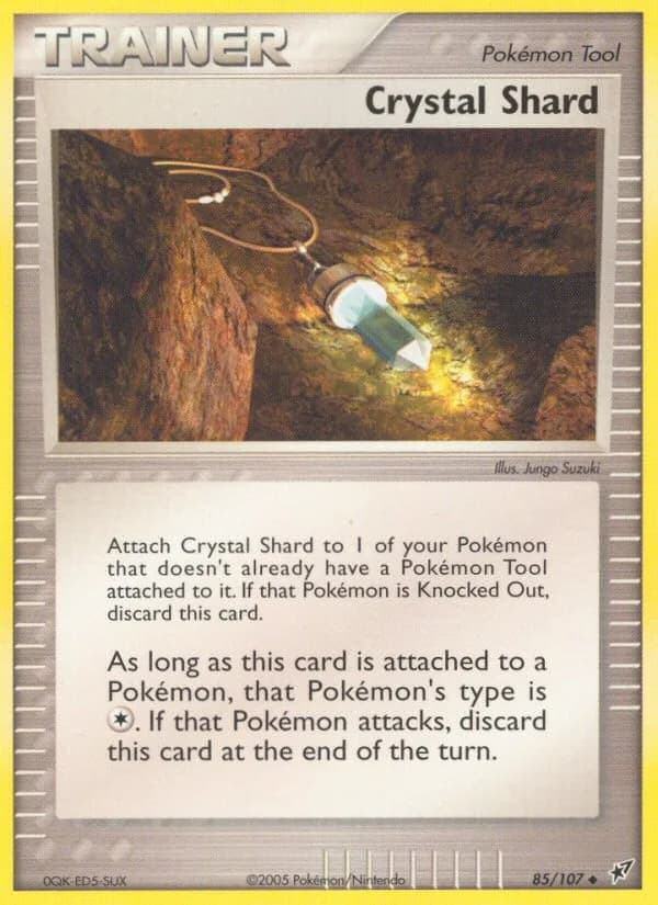 Crystal Shard card front, EX Deoxys 85/107