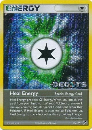 Heal Energy reverse holo card front, EX Deoxys 94/107