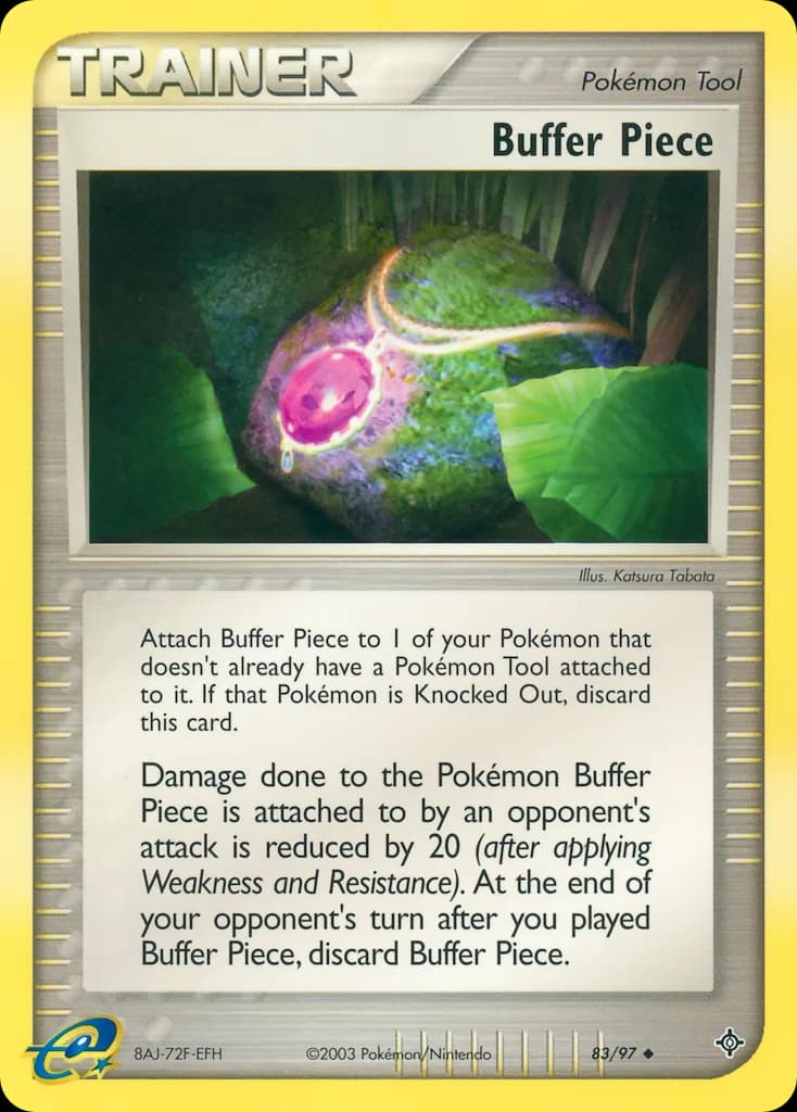 Buffer Piece card front, EX Dragon 83/97