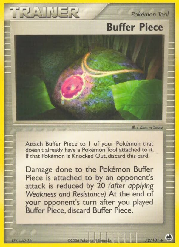 Buffer Piece card front, EX Dragon Frontiers 72/101