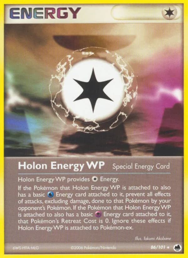 Holon Energy WP card front, EX Dragon Frontiers 86/101