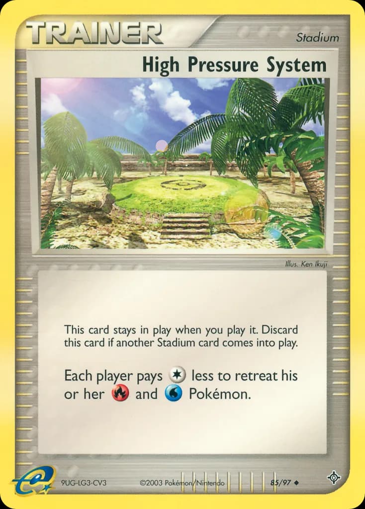 High Pressure System card front, EX Dragon 85/97