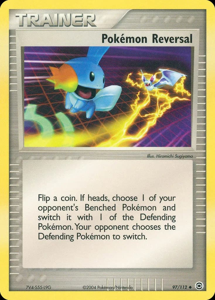 Pokémon Reversal card front, EX FireRed & LeafGreen 97/112