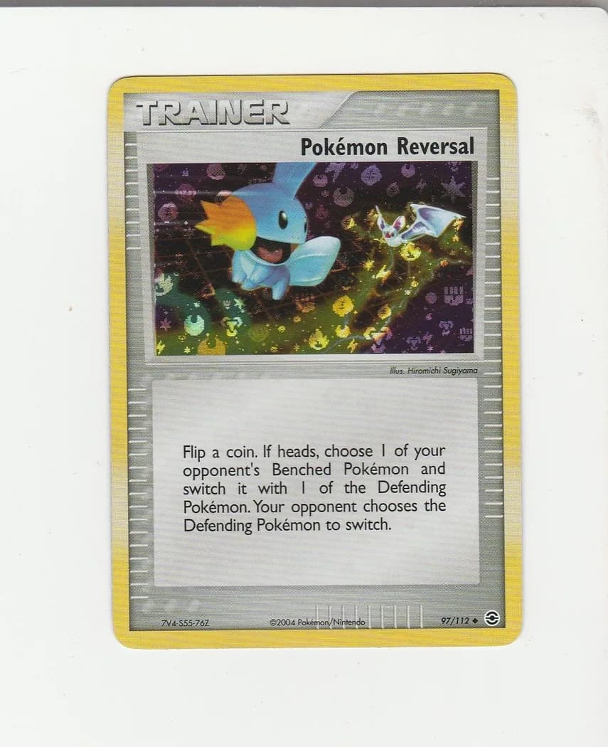 Pokémon Reversal reverse holo card front, EX FireRed & LeafGreen 97/112