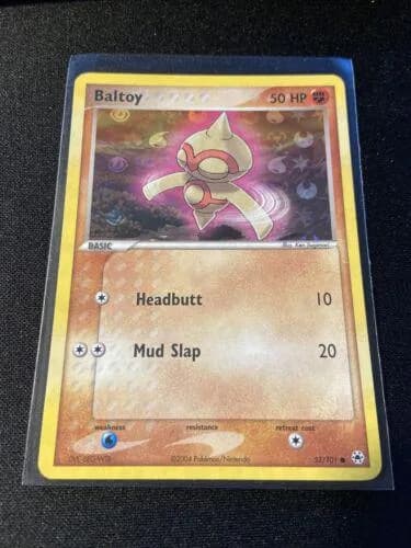 Baltoy reverse holo card front, EX Hidden Legends 53/101